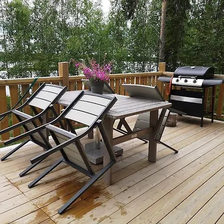 Шале By The Muonio River For 6 Person
